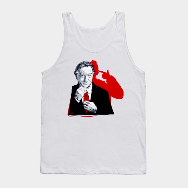 Robert de Niro - An illustration by Paul Cemmick Tank Top by PLAYDIGITAL2020